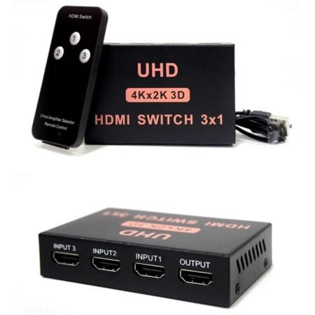 HDMI Switch 3x1 4Kx2K 3D