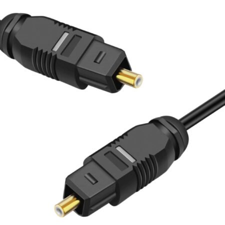 Audio optički kabl 2,2mm (Toslink) 1m, crni