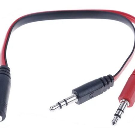 Adapter Audio 3.5mm stereo jack (M) na 2x3.5mm stereo jack (2xM)