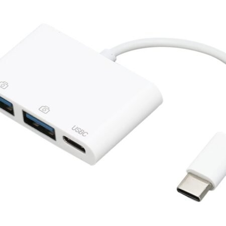 Adapter TIP-C na 2xUSB+TIP-C
