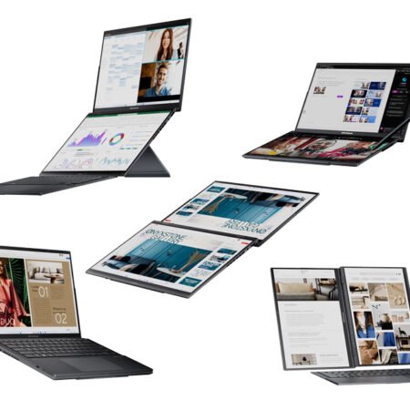 Zenbook 14 DUO OLED UX8406CA-PZ042X (14 inča 3K OLED, Ultra 9 285H, 32GB, SSD 2TB, Win11 Pro) laptop outlet