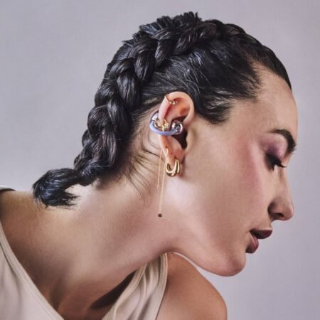 ChicPods Earphones Violet slušalice sa mikrofonom ljubičaste (M45965)