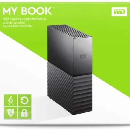 HDD E3.5" WD 6TB My Book WDBBGB0060HBK-EESN