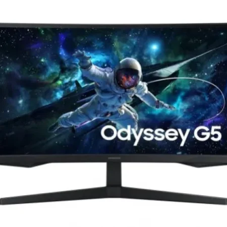 Monitor 27" Samsung Odyssey G5 LS27CG552EU VA 2560x1440/165Hz/1ms/HDMI/DP