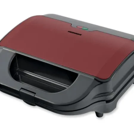 Aparat za sendviče HEINNER SM-2H900BKS 900W/2 ploče/28x15cm/bordo