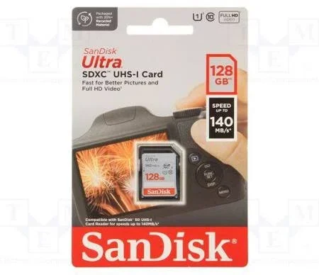 SDXC Ultra SanDisk 128GB Ultra, SDSDUNB-128G-GN6IN
