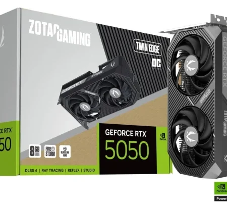 VGA Zotac RTX 5050 Twin Edge 8GB, ZT-B50500H-10M