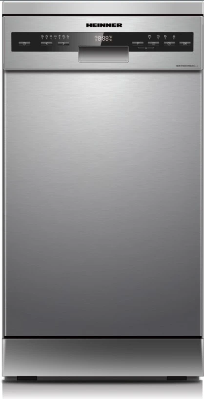 Mašina za pranje sudova HEINNER HDW-FSM45710AXD+++10kompleta/7prog/45cm/siva