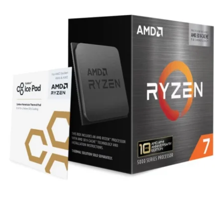 CPU AM4 AMD Ryzen 7 5800X3D, 8C/16T, 10th Anniversary Edition 100-100000651POF