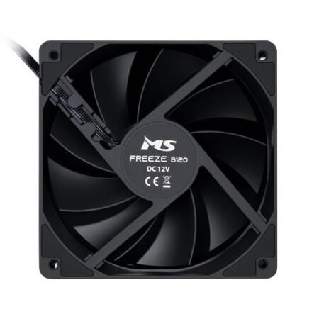 VENTILATOR ZA KUĆIŠTE MS FREEZE B120 crni fan