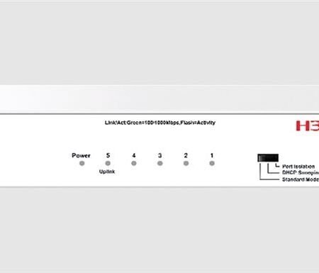 H3C Aolynk ES100-5G Ethernet Switch 5 x 1G ports, DC