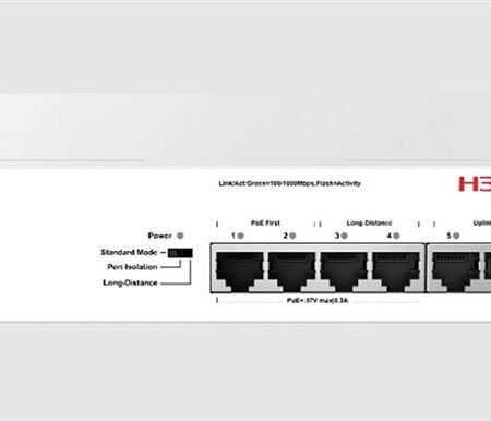 H3C Aolynk ES100-6G-HP Ethernet Switch 6 x 1G ports, AC, PoE