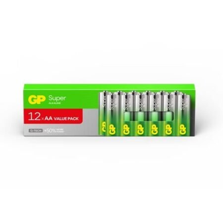 GP baterije LR6-PAB12 AA Super Alkaline