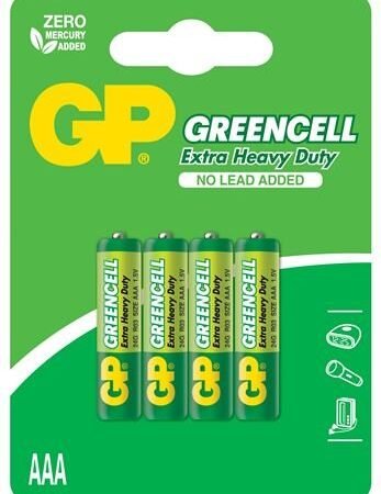 GP baterije R03-U4 AAA Zinc Carbon