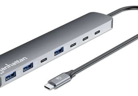 MH 7-Port 10G/5G USB-C / USB-A Hub 4+3 w/PD