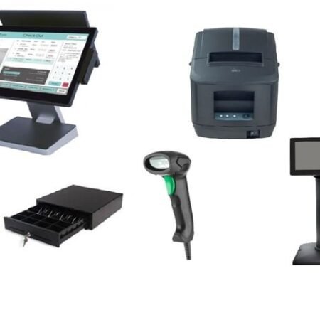 POS BIRCH Komplet AIO15.6" Win11+CP-Q1+fioka+ skener+displej