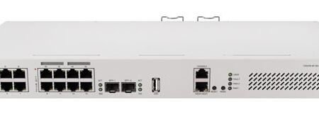 MikroTik CRS418-8P-8G-2S+RM Switch, 16Giga-8x PoE, 2x SFP+