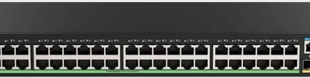 H3C S5000NV6-48P4NS-EI 48G PoE+, 4SFP, PoE 410W Switch