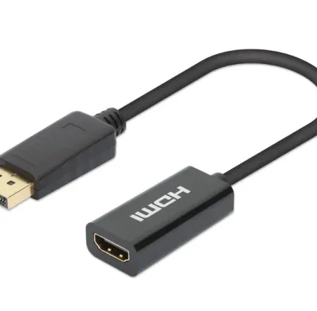 Adapter Manhattan 153713 Displayport - HDMI M/F 4K/60Hz