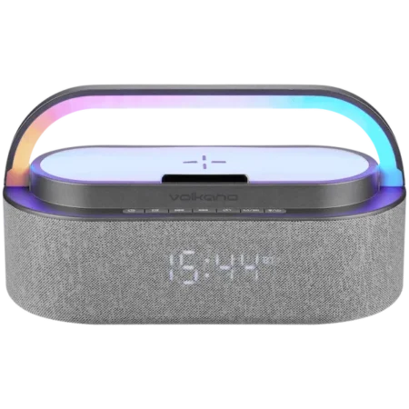 Zvučnik+Alarm+Wireless punjač za mob Volkano Dawn VK-3132-GR