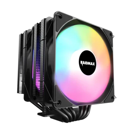 CPU hladnjak Raidmax AC1226B ARGB DualTower 2x120mm/250W TDP