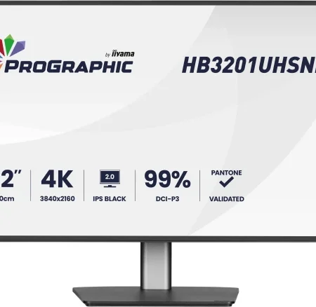 Monitor 32" Iiyama HB3201UHSNP-B1 IPS 3840x2160/60Hz/4ms/HDMI/DP/USB/RJ45/pivot
