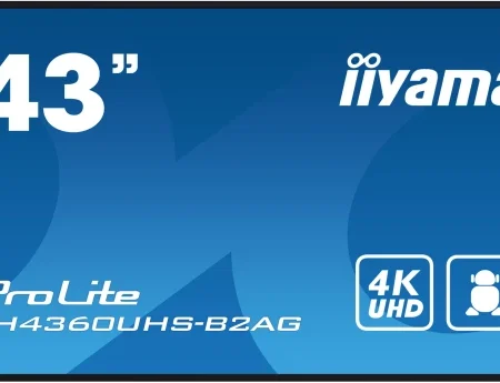 Digitalni ekran 43" Iiyama LH4360UHS-B2AG VA 3840x2160/Android 11/60Hz/6.5ms