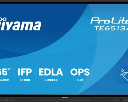 Interaktivni ekran 65" Iiyama TE6513A-B3AG IPS 3840x2160/Android 14/8ms/HDMI/DP
