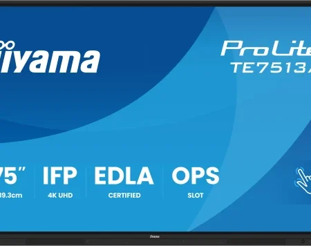 Interaktivni ekran 75" Iiyama TE7513A-B2AG IPS 3840x2160/Android 14/8ms/HDMI/DP