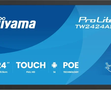 Interaktivni ekran 23.8" Iiyama TW2424AS-B3P IPS 1920x1080/Android 14/14ms/USB