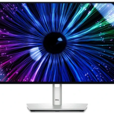 60,47cm/23,8" (1920x1080) Dell UltraSharp 24 U2424HE 16:9 FHD IPS 120Hz 5ms DP HDMI USB-C-Hub VESA Silver/Black