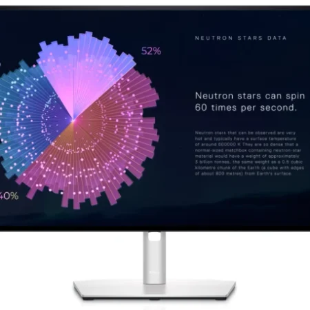 68,47cm/27" (2560x1440) Dell U2722DE Quad HD 5ms IPS HDMI DP USB-C Black Silver