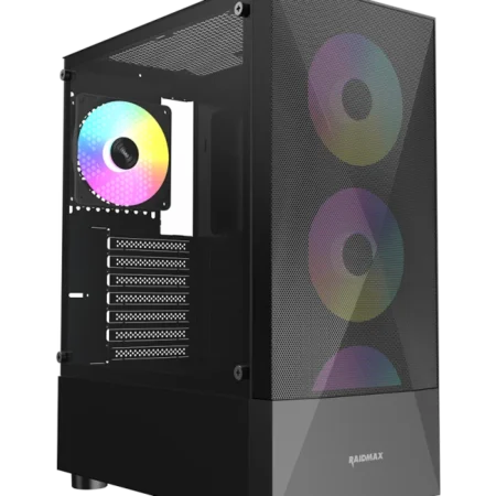 Kućište Raidmax Vector V153 RGB Black, V153TBS