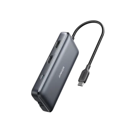 Anker 553 PowerExpand USB-C Hub (8-in-1), 100W Power Delivery, Black