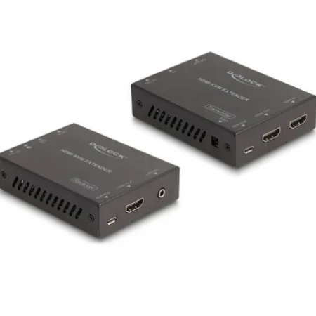 Delock HDMI KVM Extender Set over Cat.6 Cable, 4K 60 Hz, 70 m