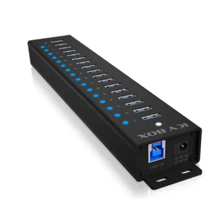 ICY BOX IB-HUB1717-U3 16+1 port USB Hub