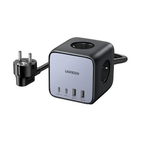 UGREEN DigiNest Cube Power Strip,3xAC Outlets,65W USB Charger,2xUSB-A + 2xUSB-C