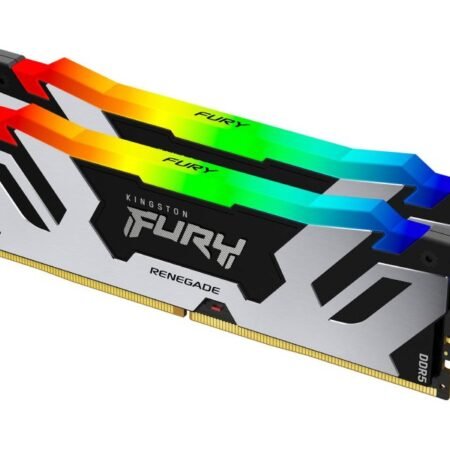 DIMM DDR5 32GB (2x16GB kit) 8000MT/s KF580C38RSAK2-32 FURY Renegade Silver RGB XMP