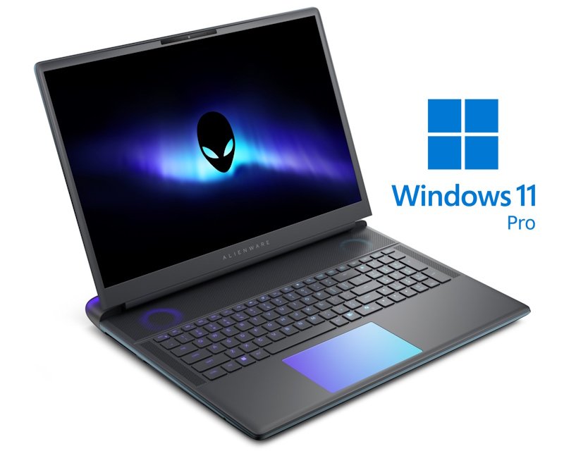 Alienware 18 Area-51 18 inch QHD+ 300Hz 500nits Core Ultra 9 275HX 64GB 2TB SSD GeForce RTX 5090 24GB RGB Backlit Win11Pro gaming laptop