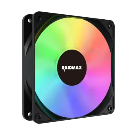 Ventilator 120mm Raidmax X-AIR ARGB fan Crni, NV-X120FBP