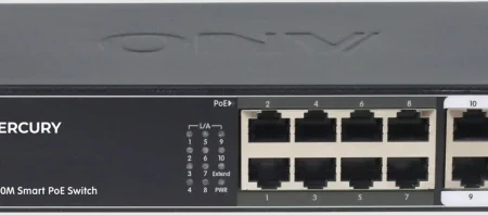 LAN Switch Mercury H1108PL 10port 10/100 8-PoE