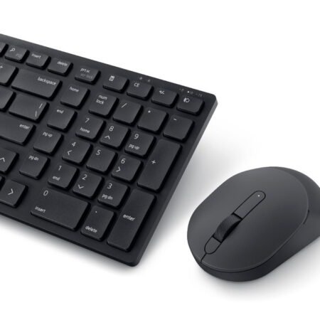 KM555 Pro Compact Silent US tastatura + miš crna